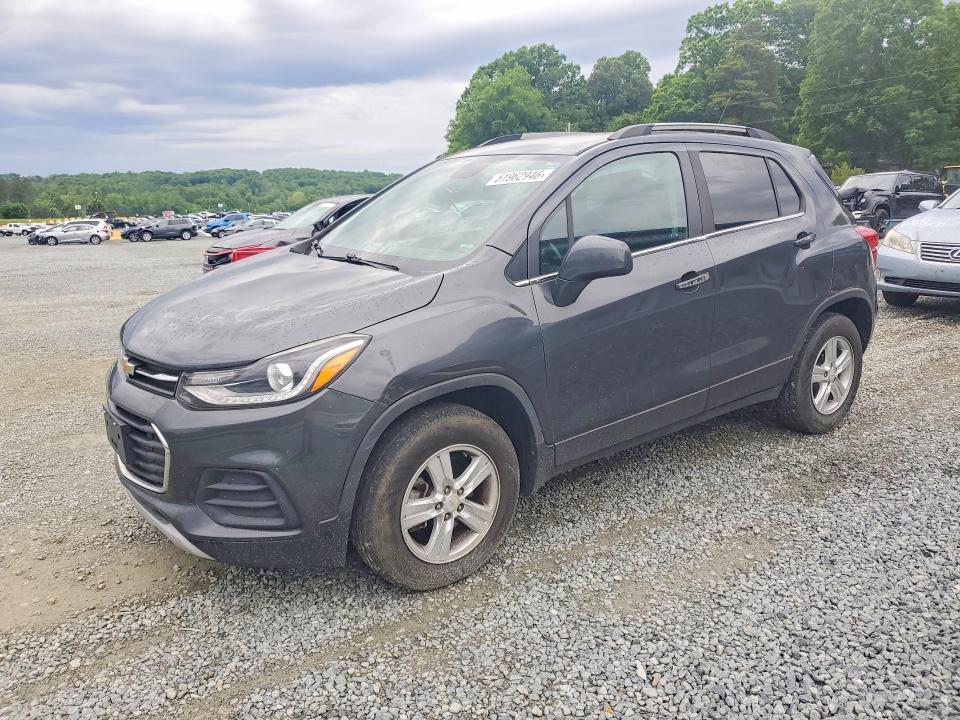 2018 Chevrolet Trax VIN KL7CJPSB6JB684234 COPART salvage auction — SIDE, Nc - Salvage Certificate Of Title, sold $1,850 on 2026-07-02 (photo 1)
