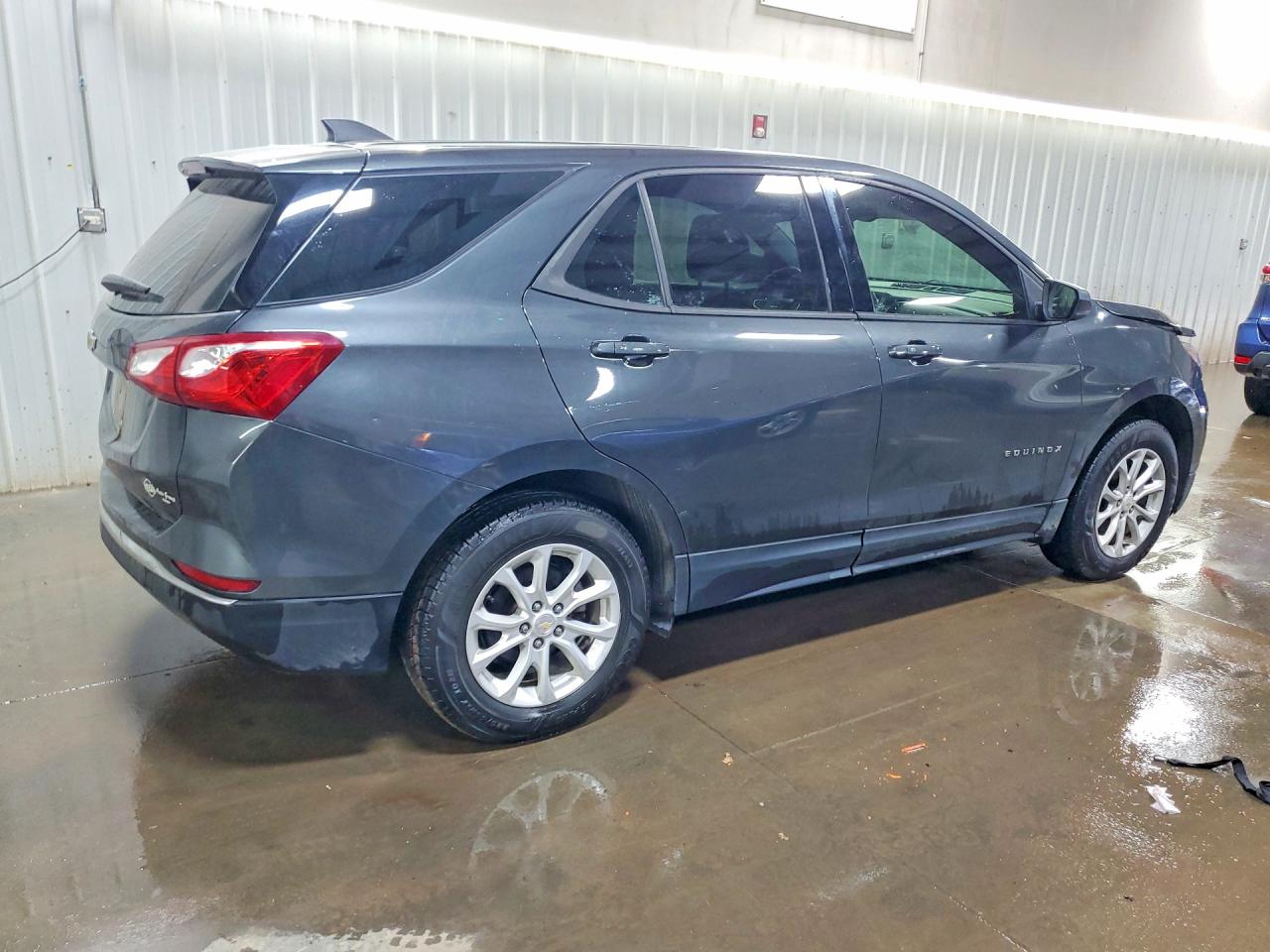 2018 Chevrolet Equinox VIN 2GNAXHEV8J6114864 COPART salvage auction — Front End, IL - SALVAGE CERTIFICATE, sold $1,850 on 2026-06-30 (photo 3)