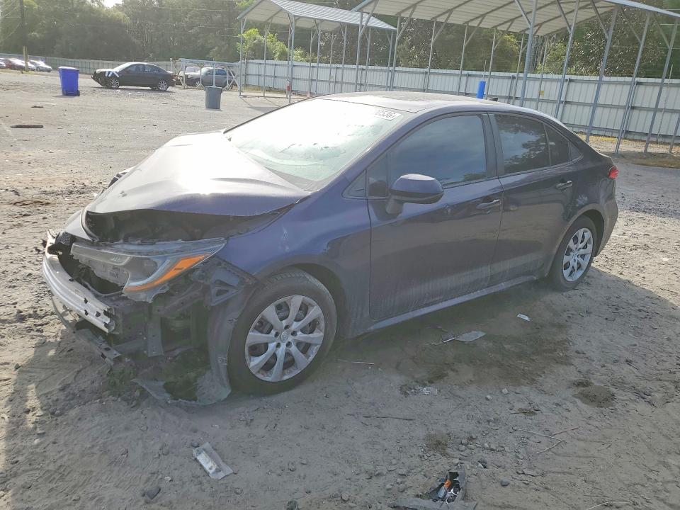 2021 Toyota Corolla VIN 5YFEPMAE8MP195084 COPART salvage auction — FRONT END, Ga - Cert Of Title-Salvage, sold $2,650 on 2026-07-27 (photo 1)
