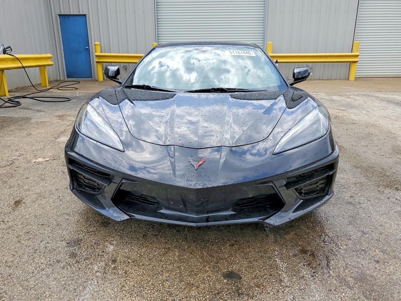 2022 Chevrolet Corvette Stingray VIN 1G1YA3D43N5113829 COPART salvage auction — Undercarriage, TX - SALVAGE VEHICLE TITLE, sold $30,000 on 2026-07-06 (photo 5)