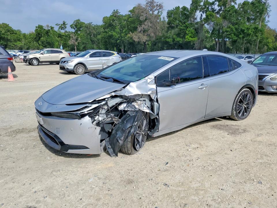 2024 Toyota Prius VIN JTDACAAU6R3045264 COPART salvage auction — FRONT END, Fl - Cert Of Title Slvg Rebuildable, sold $9,500 on 2026-07-17 (photo 1)