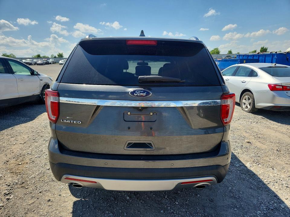 2017 Ford Explorer VIN 1FM5K7F8XHGB80589 COPART salvage auction — FRONT END, In - Cert Of Title-Salvage Title, sold $3,900 on 2026-07-09 (photo 6)