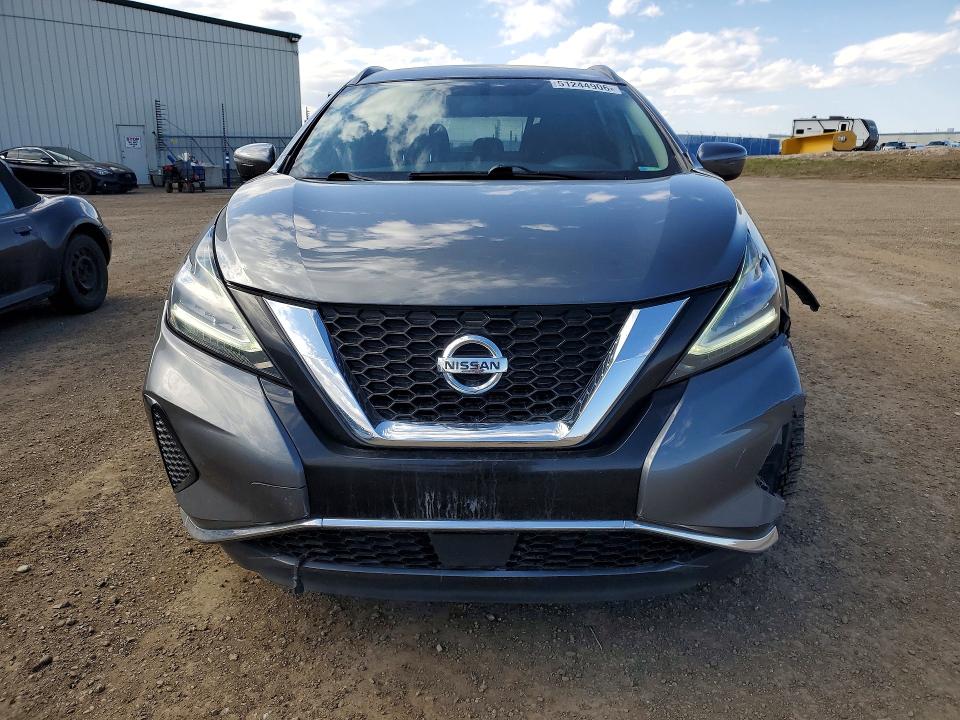 2019 Nissan Murano VIN 5N1AZ2MS5KN130780 COPART salvage auction — FRONT END, Salvage Title, sold $8,000 on 2026-07-14 (photo 5)