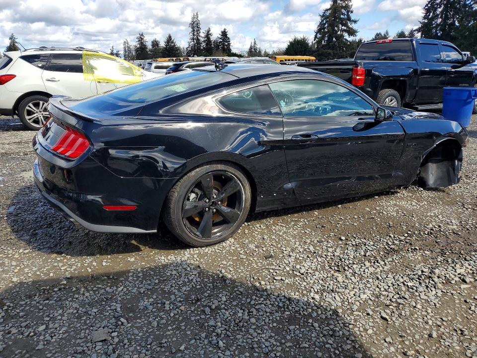 2021 Ford Mustang VIN 1FA6P8CF1M5138004 COPART salvage auction — FRONT END, Salvage Title, sold $8,000 on 2026-07-10 (photo 3)