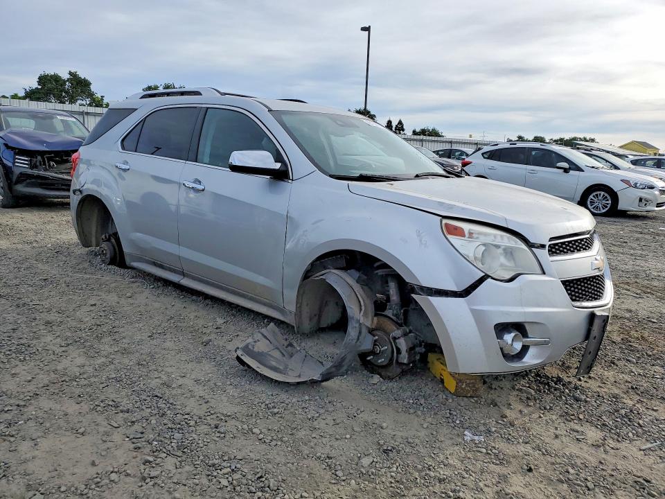 2013 Chevrolet Equinox VIN 2GNFLGEK6D6336714 COPART salvage auction — VANDALISM, Ca - Salvage Certificate, sold $100 on 2026-07-09 (photo 4)