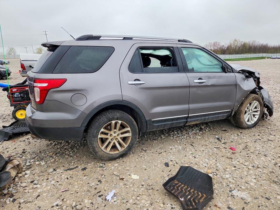 2013 Ford Explorer VIN 1FM5K8D88DGA27213 COPART salvage auction — FRONT END, Mi - Cert Of Title-Flood Vehicle, sold $525 on 2026-07-02 (photo 3)
