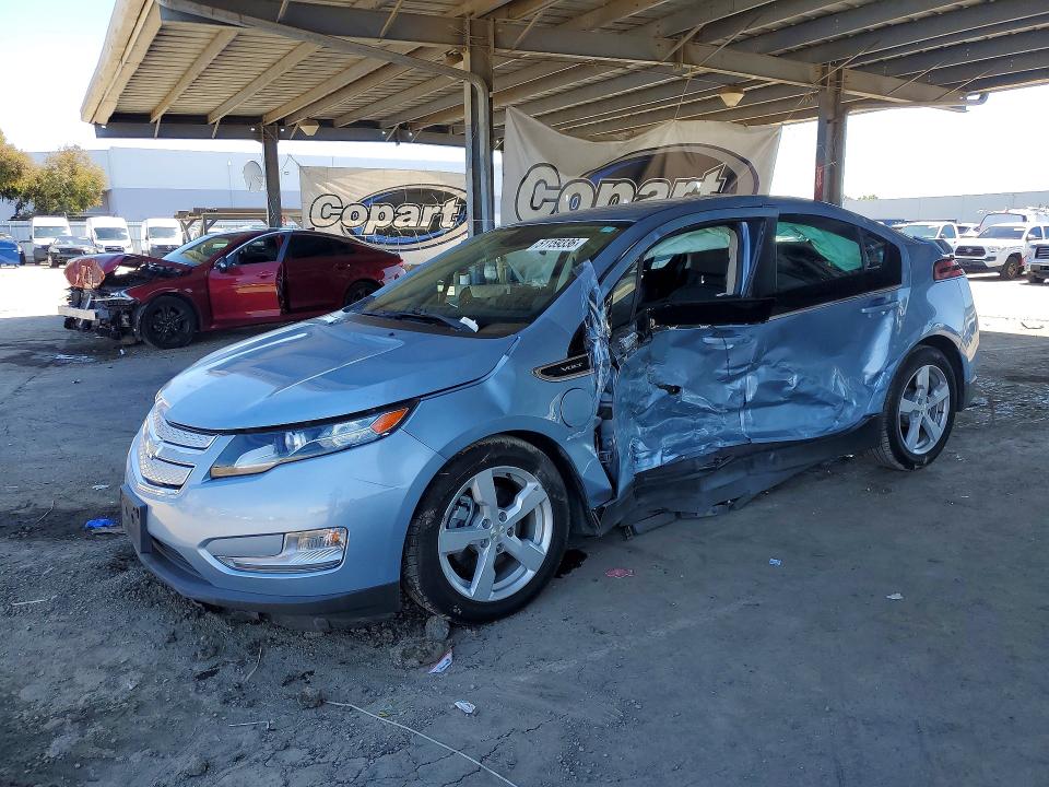 2014 Chevrolet Volt VIN 1G1RB6E44EU151142 COPART salvage auction — SIDE, Ca - Salvage Certificate, sold $225 on 2026-07-09 (photo 1)