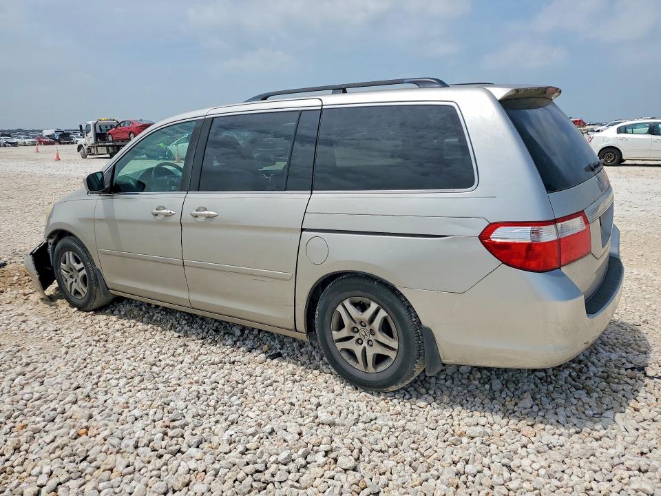 2007 Honda Odyssey VIN 5FNRL38647B438928 COPART salvage auction — FRONT END, Tx - Salvage Vehicle Title, sold $375 on 2026-07-02 (photo 2)