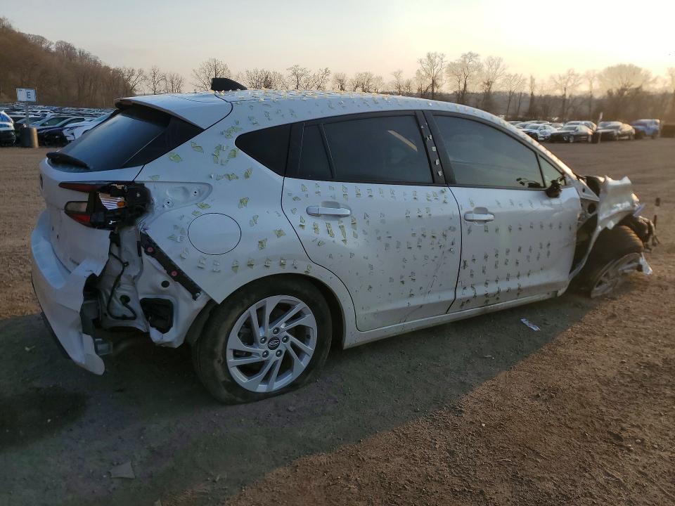 2024 Subaru Impreza VIN JF1GUABC3R8884620 COPART salvage auction — FRONT END, NY - MV-907A SALVAGE CERTIFICATE, sold $350 on 2026-07-23 (photo 3)