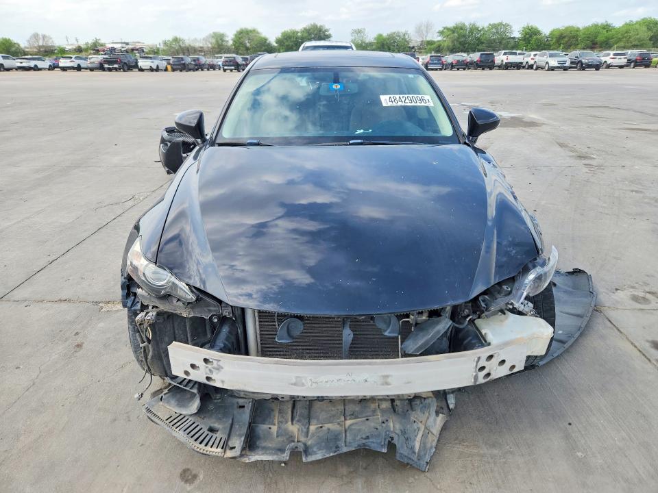 2014 Lexus Is VIN JTHBF1D25E5029589 COPART salvage auction — FRONT END, TX - SALVAGE VEHICLE TITLE (P), sold $3,500 on 2026-07-02 (photo 5)