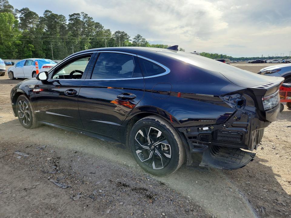 2024 Hyundai Sonata VIN KMHL64JAXRA375150 COPART salvage auction — REAR END, Tx - Salvage Vehicle Title, sold $6,200 on 2026-07-17 (photo 2)