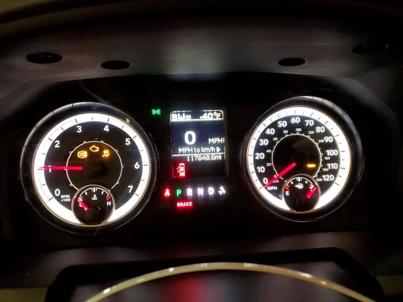 2017 Ram 1500 VIN 3C6RR7KT6HG631234 COPART salvage auction — FRONT END, Salvage Title, sold $3,200 on 2026-08-03 (photo 9)