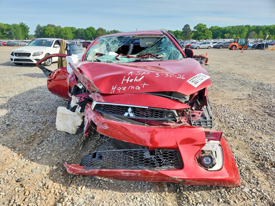 2017 Mitsubishi Lancer VIN JA32U2FU9HU011343 COPART salvage auction — FRONT END, Ca - Salvage Certificate, sold $350 on 2026-07-15 (photo 5)