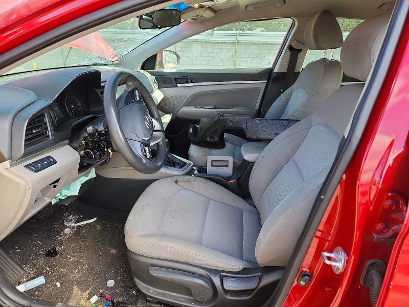 2019 Hyundai Elantra VIN KMHD84LF2KU745826 COPART salvage auction — FRONT END, CA - CERTIFICATE OF TITLE, sold $1,100 on 2026-07-02 (photo 7)