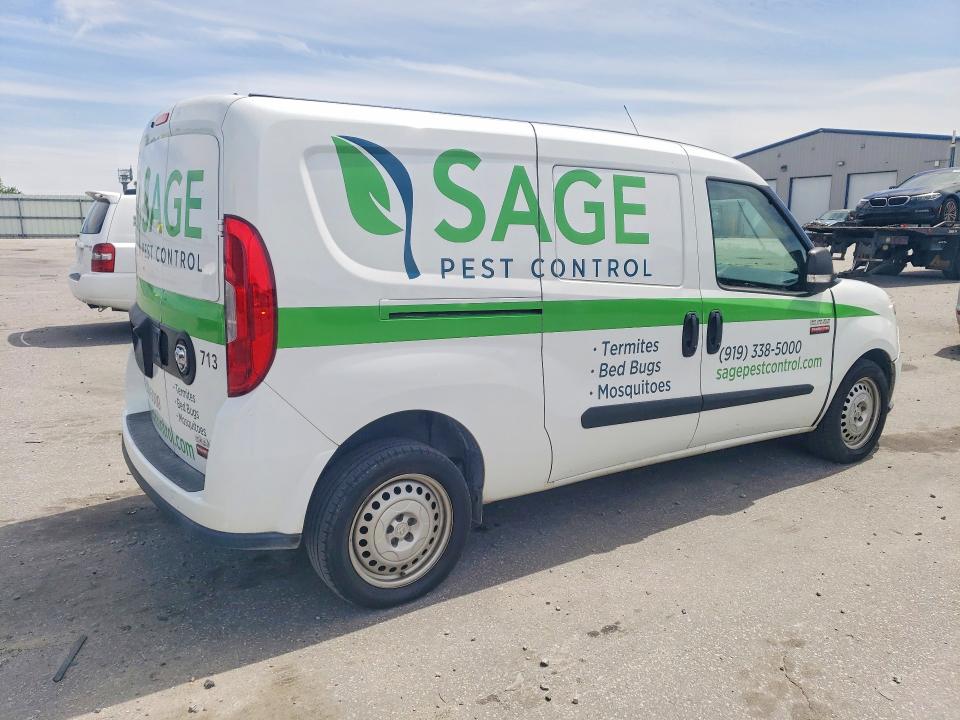 2022 Ram Promaster city VIN ZFBHRFAB3N6Y72739 COPART salvage auction — FRONT END, Nc - Salvage Certificate Of Title, sold $1,250 on 2026-07-29 (photo 3)
