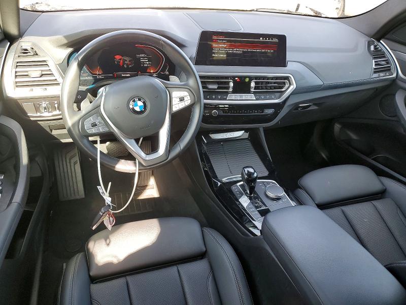 2024 BMW X3 VIN 5UX43DP0XR9V86252 COPART salvage auction — REAR END, CA, sold $12,600 on 2026-07-28 (photo 8)
