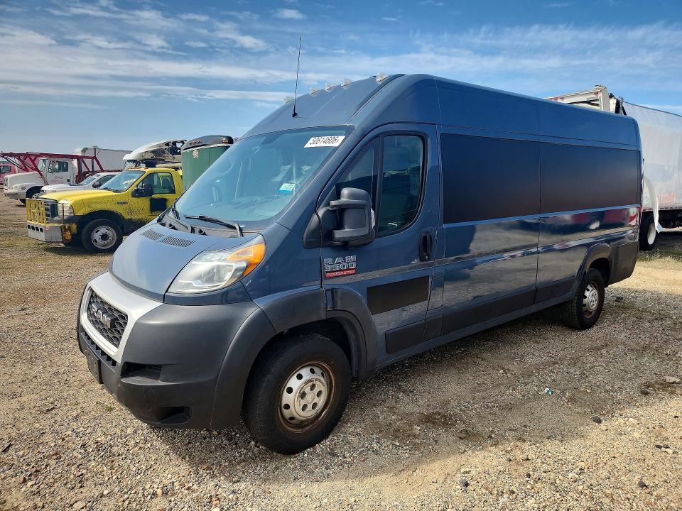 2019 Ram Promaster 3500 VIN 3C6URVJG8KE548622 — COPART salvage auction photo