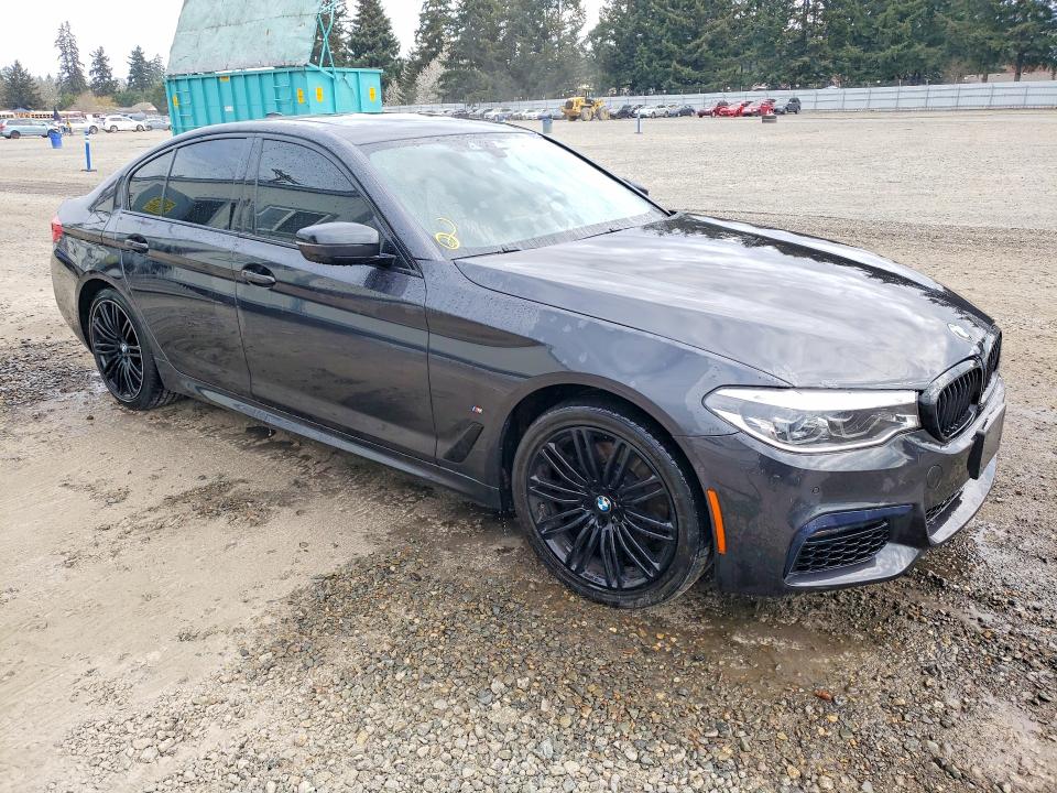 2020 BMW 5er VIN WBAJA9C00LCD06815 COPART salvage auction — MECHANICAL, Tx - Certificate Of Title, sold $8,100 on 2026-07-16 (photo 4)