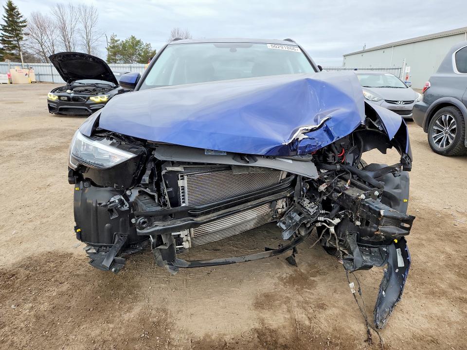 2024 Audi Q3 VIN WA1AUCF34R1155146 COPART salvage auction — FRONT END, Salvage Title, sold $4,700 on 2026-07-14 (photo 5)