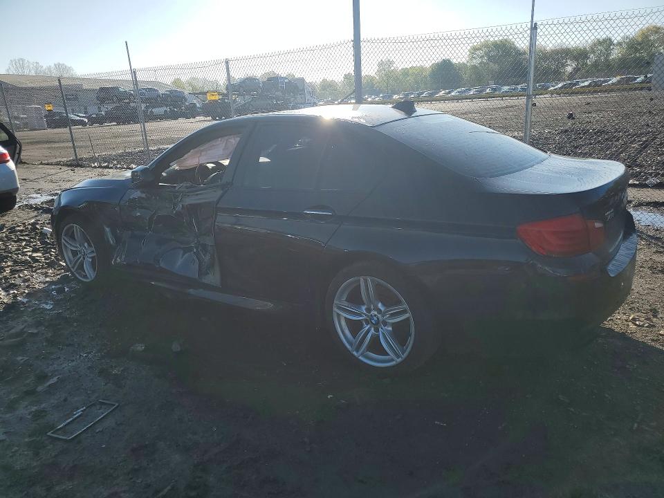 2013 BMW 5er VIN WBAFU9C56DDY70826 COPART salvage auction — SIDE, Salvage Title, sold $1,450 on 2026-07-13 (photo 2)