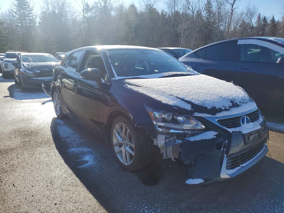 2017 Lexus Ct VIN JTHKD5BHXH2281381 COPART salvage auction — FRONT END, Salvage Title, sold $5,100 on 2026-07-14 (photo 4)