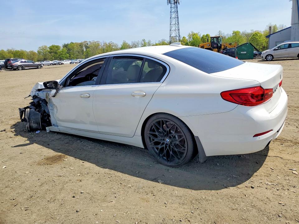 2018 BMW 5er VIN WBAJA5C56JWA36912 COPART salvage auction — FRONT END, Nj - Certificate Of Title, sold $4,150 on 2026-07-13 (photo 2)