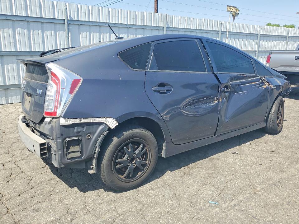 2014 Toyota Prius VIN JTDKN3DU7E1815905 COPART salvage auction — ALL OVER, Ca - Salvage Certificate, sold $350 on 2026-07-09 (photo 3)