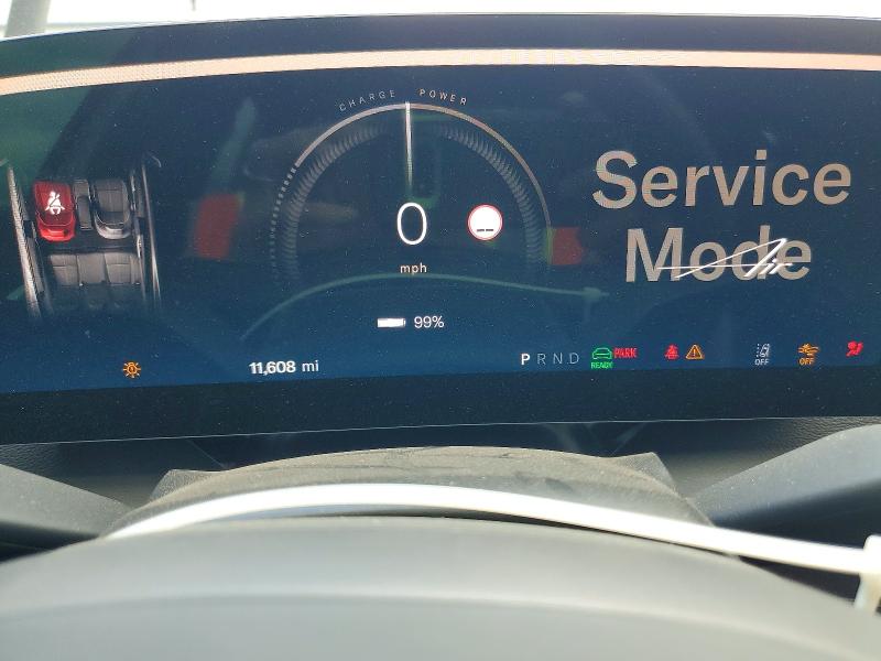 2024 Lucid motors Air VIN 50EA1TEA6RA004674 COPART salvage auction — FRONT END, OH - CERT OF TITLE-SALVAGE (P), sold $4,600 on 2026-07-27 (photo 9)