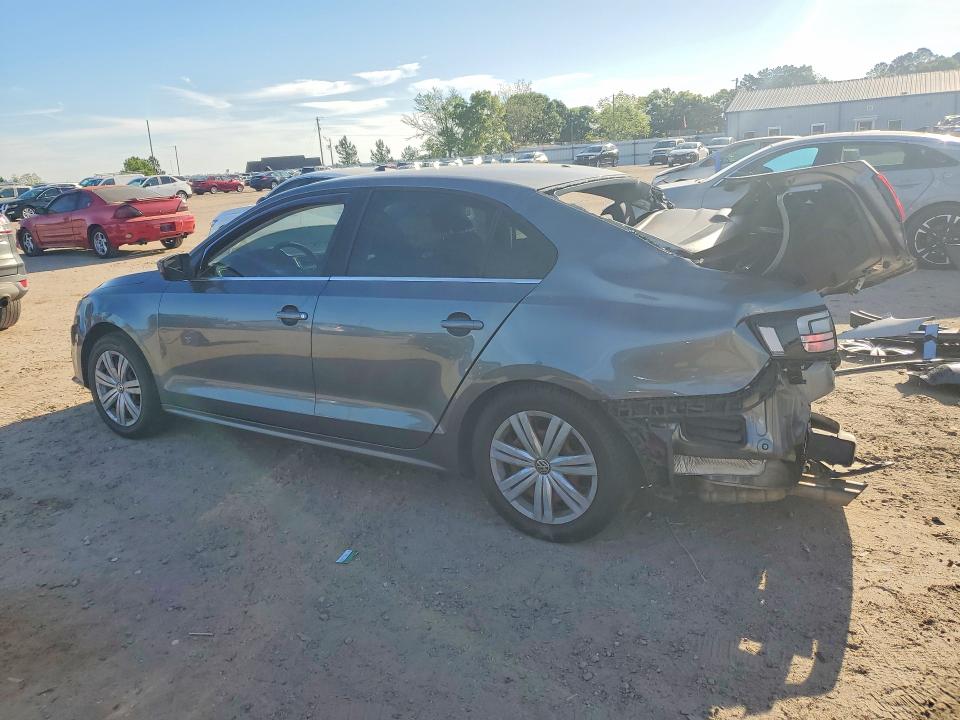 2017 Volkswagen Jetta VIN 3VW2B7AJ0HM343383 COPART salvage auction — REAR END, Al - Cert Of Title-Salvage Title, sold $650 on 2026-07-02 (photo 2)