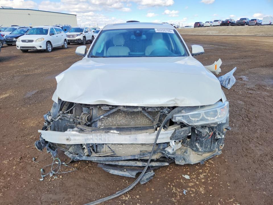 2014 BMW 3 series VIN WBA3B3C56EJ979179 COPART salvage auction — FRONT END, AB - BOS - SALVAGE, sold $275 on 2026-07-28 (photo 5)