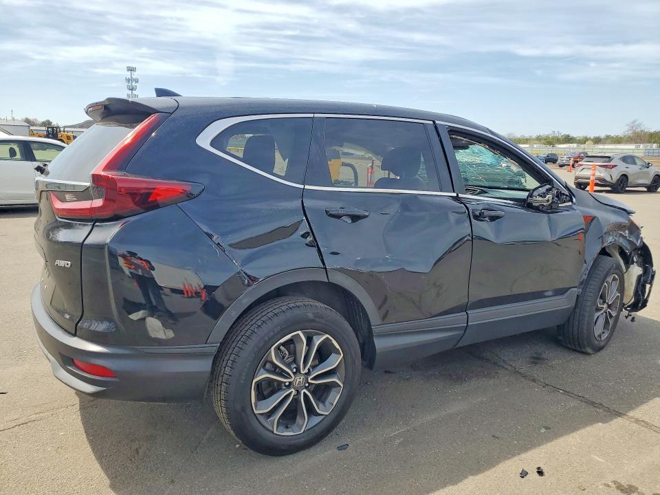 2021 Honda Cr-v VIN 7FARW2H81ME008633 COPART salvage auction — FRONT END, Ny - Mv-907A Salvage Certificate, sold $7,100 on 2026-07-08 (photo 3)