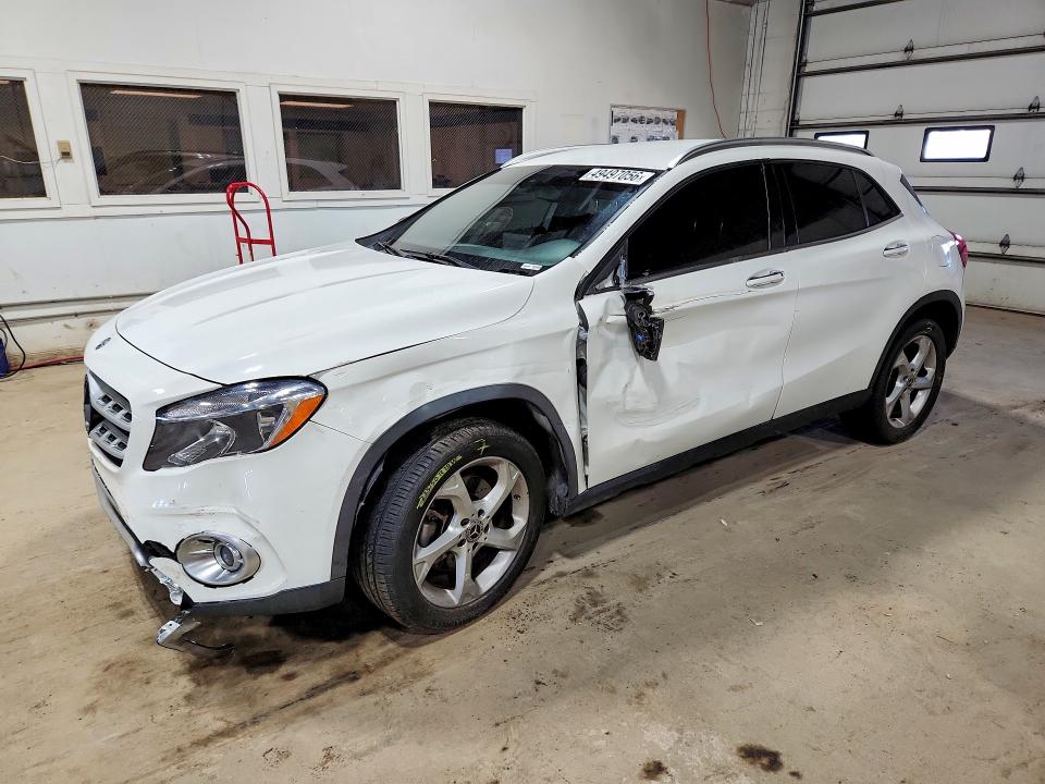 2018 Mercedes-benz Gla-klasse VIN WDCTG4GB6JJ519146 COPART salvage auction — SIDE, Mn - Cert Of Title-Salvage, sold $4,050 on 2026-07-07 (photo 1)