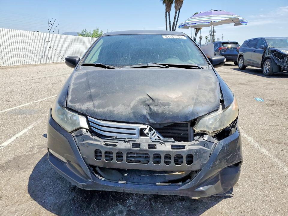 2010 Honda Insight VIN JHMZE2H73AS031740 COPART salvage auction — FRONT END, Ca - Cert Of Title-Salvaged, sold $125 on 2026-07-31 (photo 5)