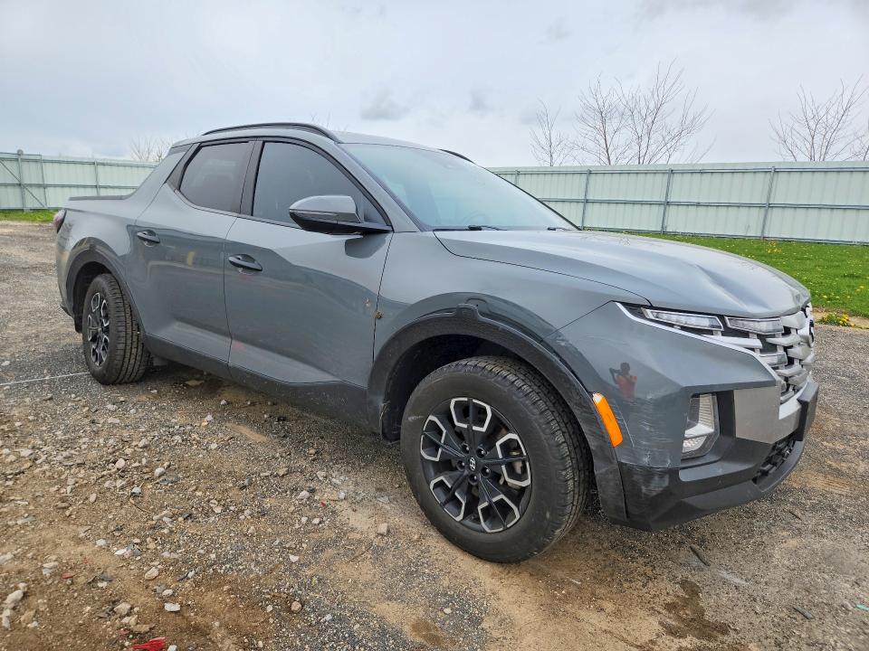 2022 Hyundai Santa cruz VIN 5NTJCDAE3NH019974 COPART salvage auction — FRONT END, Id - Salvage Certificate Of Title, sold $200 on 2026-07-28 (photo 4)