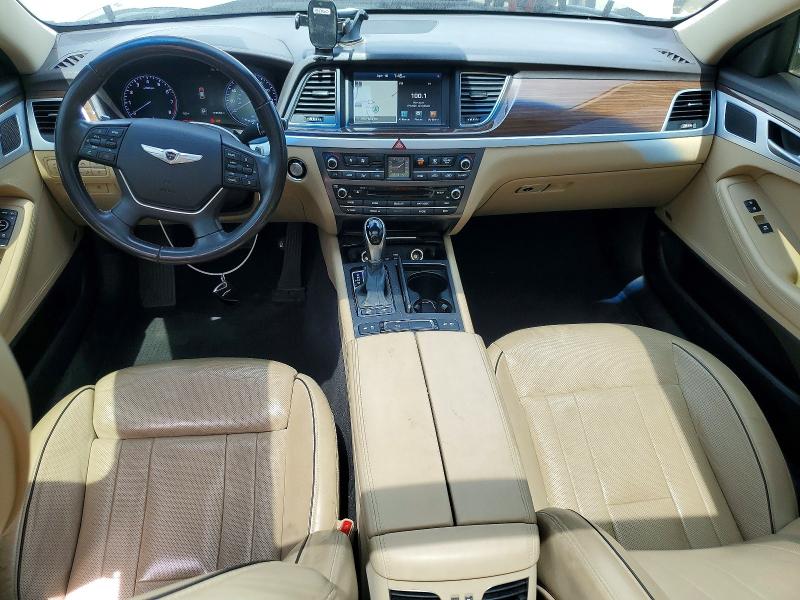 2015 Hyundai Genesis VIN KMHGN4JE3FU048185 COPART salvage auction — UNDERCARRIAGE, Ga - Cert Of Title-Salvage, sold $1,350 on 2026-07-09 (photo 8)