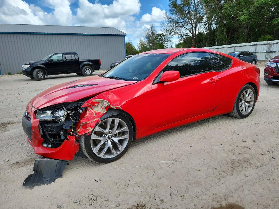 2013 Hyundai Genesis VIN KMHHT6KD3DU108880 COPART salvage auction — FRONT END, Fl - Cert Of Title Slvg Rebuildable, sold $725 on 2026-07-10 (photo 1)
