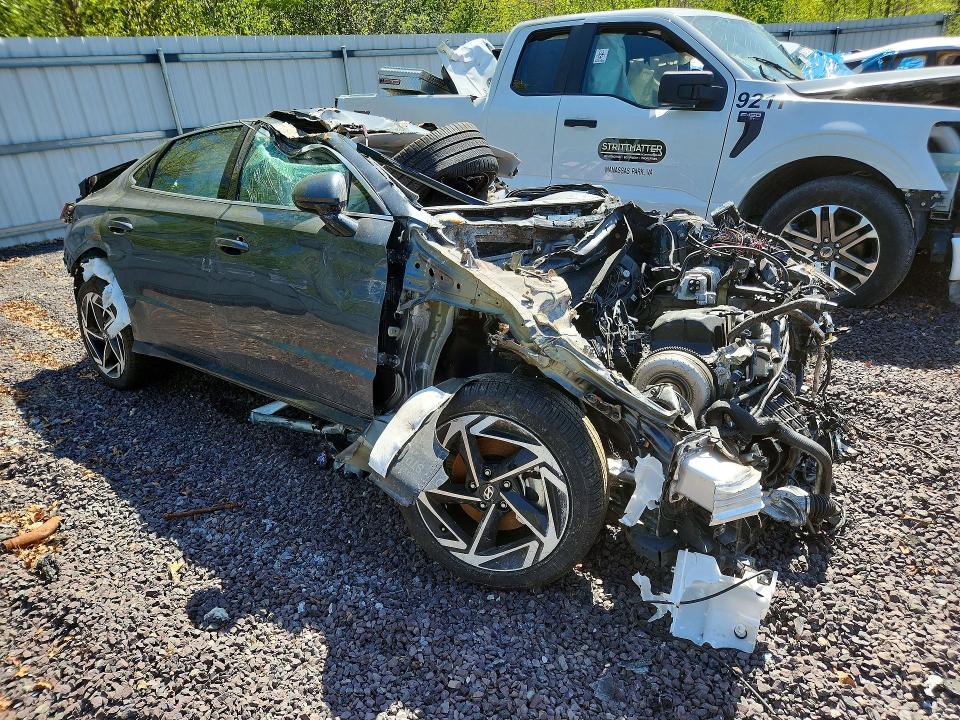 2026 Hyundai Sonata VIN KMHL64JA7TA540448 COPART salvage auction — ALL OVER, Va - Cert Of Title - Salvage, sold $175 on 2026-07-22 (photo 4)