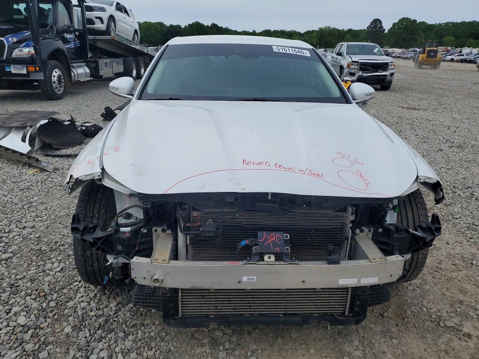 2022 Genesis G70 VIN KMTG54TE4NU093914 COPART salvage auction — FRONT END, Id - Salvage Certificate Of Title, sold $7,800 on 2026-07-13 (photo 5)