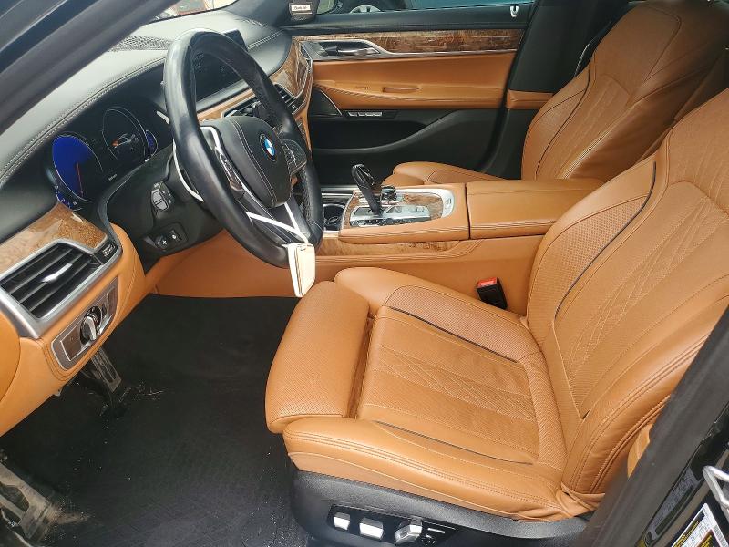 2018 BMW 7er VIN WBA7B0C57JG527278 COPART salvage auction — REAR END, Sc - Cert Of Title-Salvage, sold $8,100 on 2026-07-06 (photo 7)