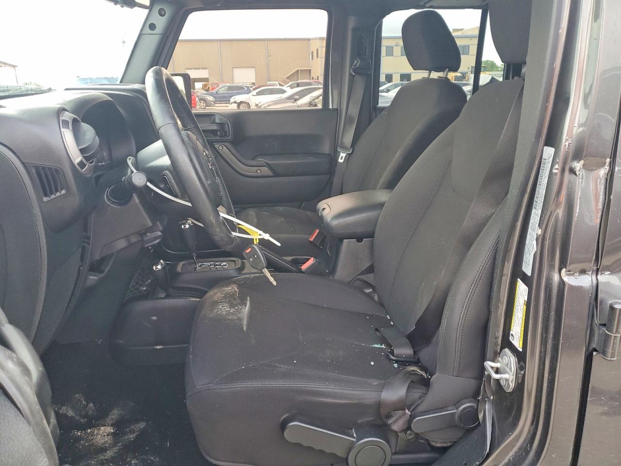 2017 Jeep Wrangler Unlimited VIN 1C4BJWDG5HL520446 COPART salvage auction — Side, WV - SALVAGE CERTIFICATE, sold $5,800 on 2026-07-09 (photo 7)