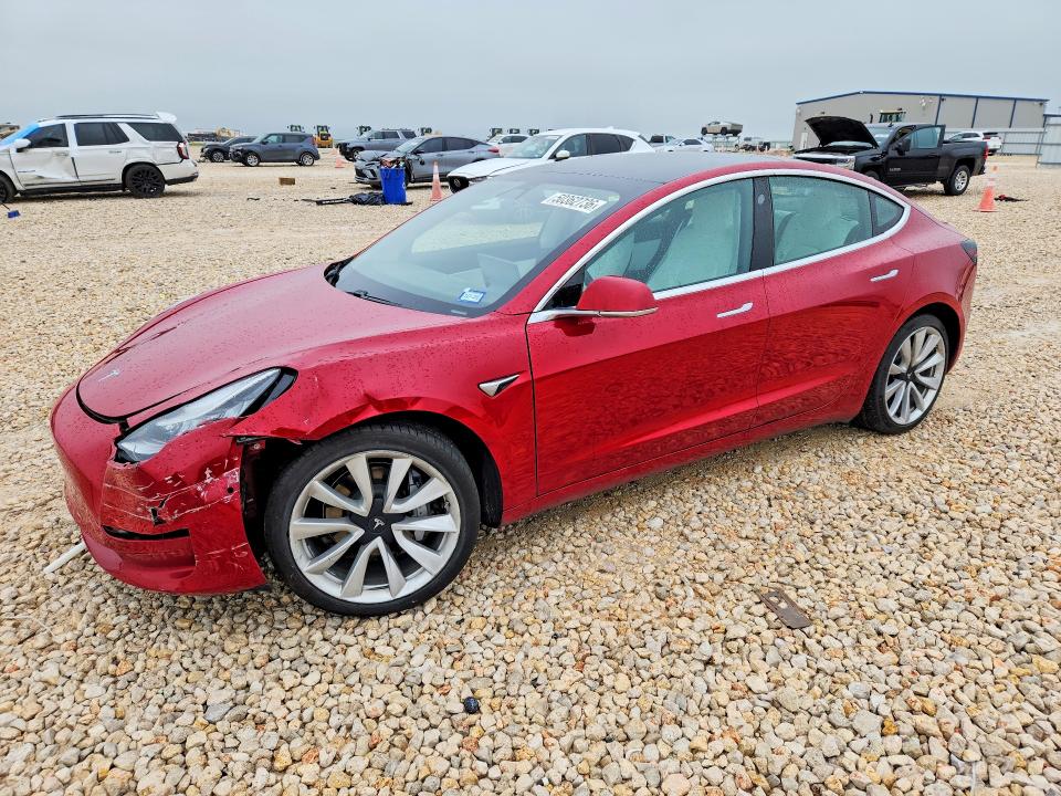 2020 Tesla Model 3 VIN 5YJ3E1EA4LF775168 — COPART salvage auction photo