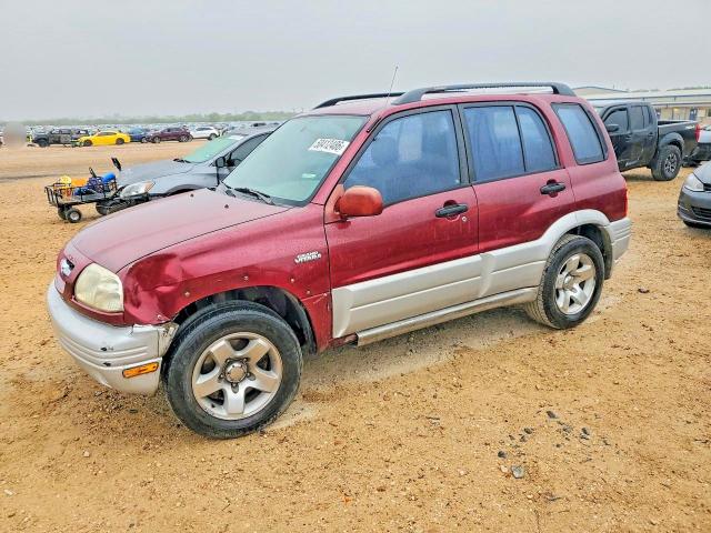 2000 Suzuki Grand vitara VIN JS3TE62V8Y4105448 COPART salvage auction — FRONT END, Tx - Bonded Title - Salvage, sold $125 on 2026-07-16 (photo 1)