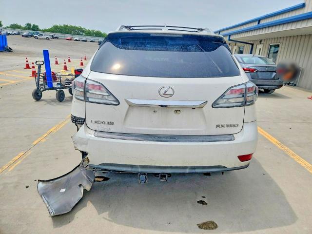 2010 Lexus Rx VIN JTJZK1BA6A2402962 COPART salvage auction — REAR END, In - Cert Of Title-Salvage Title, sold $3,050 on 2026-07-16 (photo 6)