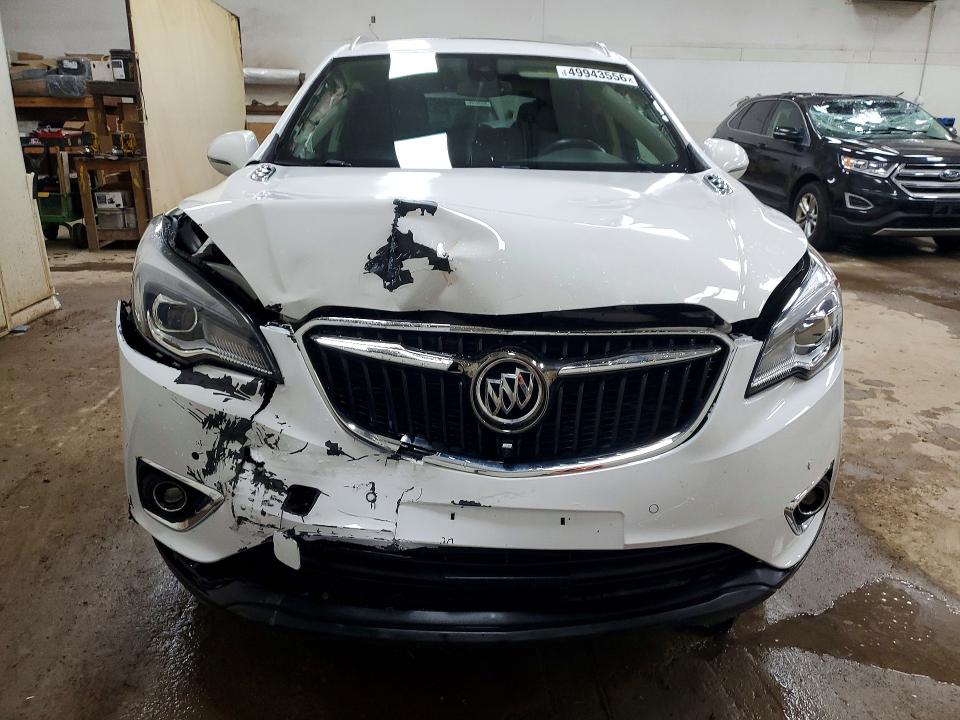 2019 Buick Envision VIN LRBFX4SX7KD033014 COPART salvage auction — FRONT END, Mi - Certificate Of Title, sold $650 on 2026-07-22 (photo 5)