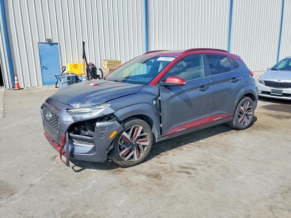 2019 Hyundai VIN KM8K53A50KU318990 COPART salvage auction — SIDE, Fl - Cert Of Title Slvg Rebuildable, sold $3,750 on 2026-07-08 (photo 1)