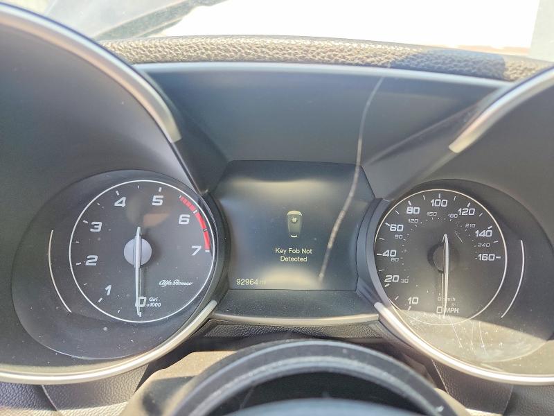 2018 Alfa romeo Giulia VIN ZARFAEDNXJ7563985 COPART salvage auction — FRONT END, Oh - Public Repo Sale - Clean, sold $250 on 2026-07-14 (photo 9)