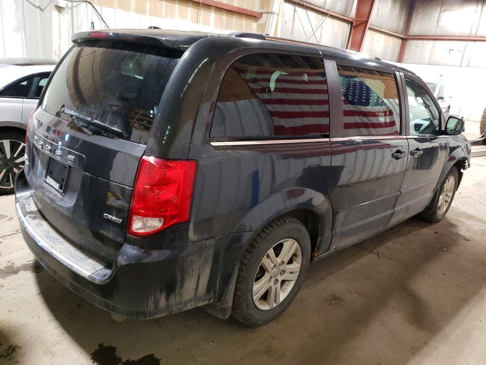 2012 Dodge Caravan VIN 2C4RDGDG7CR268887 COPART salvage auction — FRONT END, Ak - Bill Of Sale- Salvage, sold $25 on 2026-07-28 (photo 3)