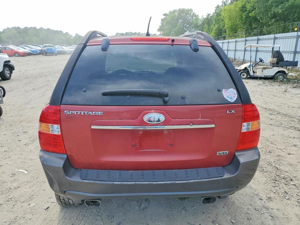 2007 Kia Sportage VIN KNDJE723077434216 COPART salvage auction — FRONT END, Va - Cert Of Title - Salvage, sold $200 on 2026-07-07 (photo 6)