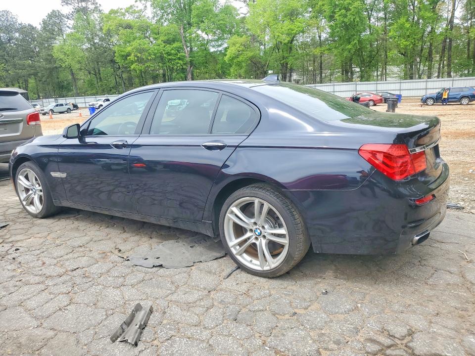 2012 BMW 7 series VIN WBAKA8C53CCY37854 COPART salvage auction — FRONT END, GA - CERT OF TITLE-COURT ORDER, sold $775 on 2026-07-02 (photo 2)