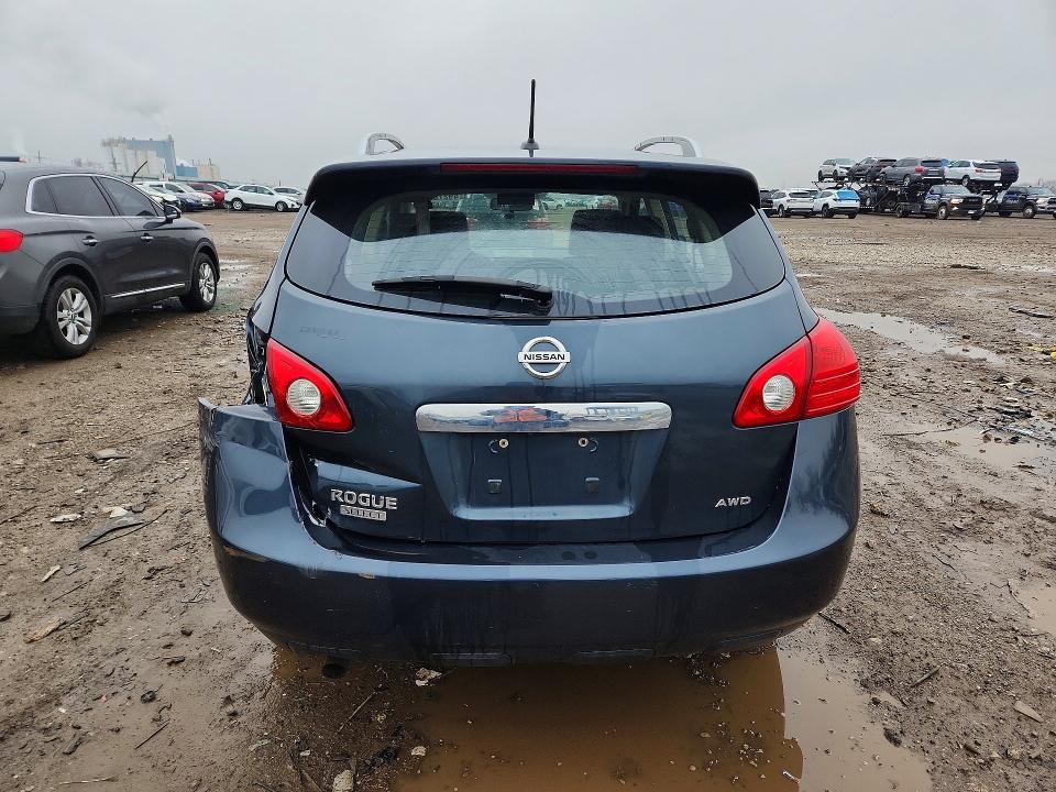 2015 Nissan Rogue VIN JN8AS5MV2FW769630 COPART salvage auction — REAR END, Id - Salvage Certificate Of Title, sold $700 on 2026-07-31 (photo 6)